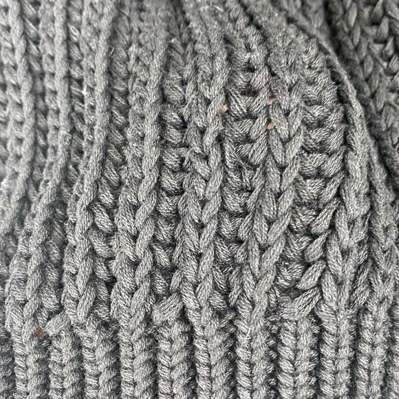 Forever 21 Black Ribbed Knit Sweater Size Small‎ Cozy Stylish 100% 493 - Picture 5 of 9